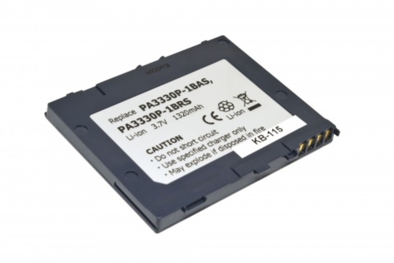 Аккумулятор для TOSHIBA PocketPC e800/e805 [PA3330], 1320 mAh iSmartDIGI