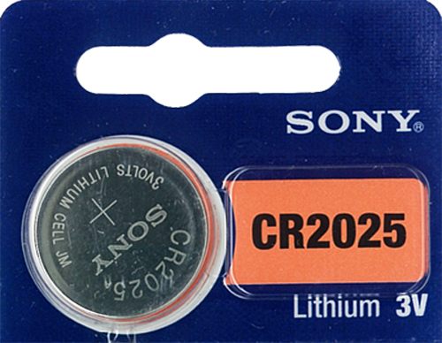 Батарейка литиевая CR2025, SONY