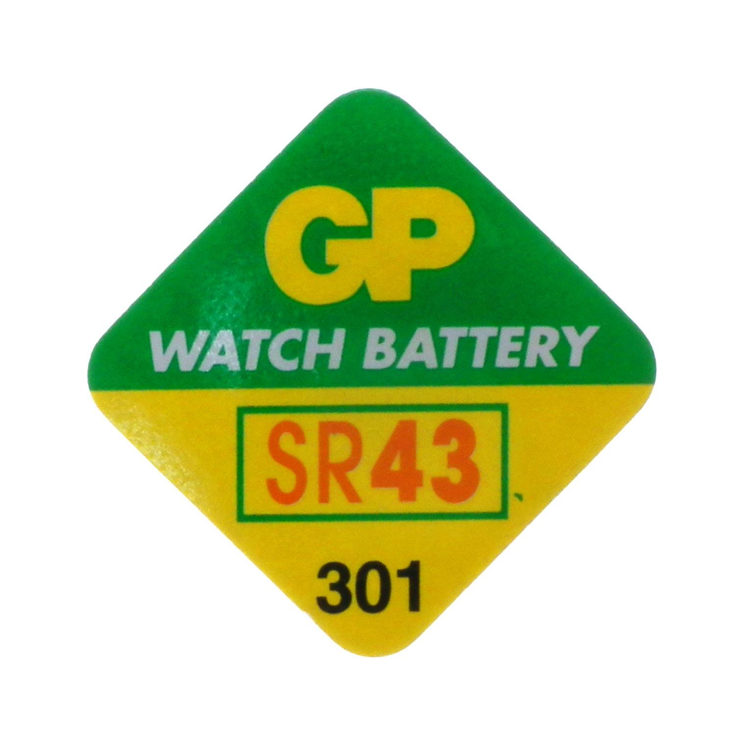 Батарейка часовая серебряно-цинковая SR1142/301/SR43SW, GP Батарейка часовая серебряно-цинковая SR1142/301/SR43SW, GP