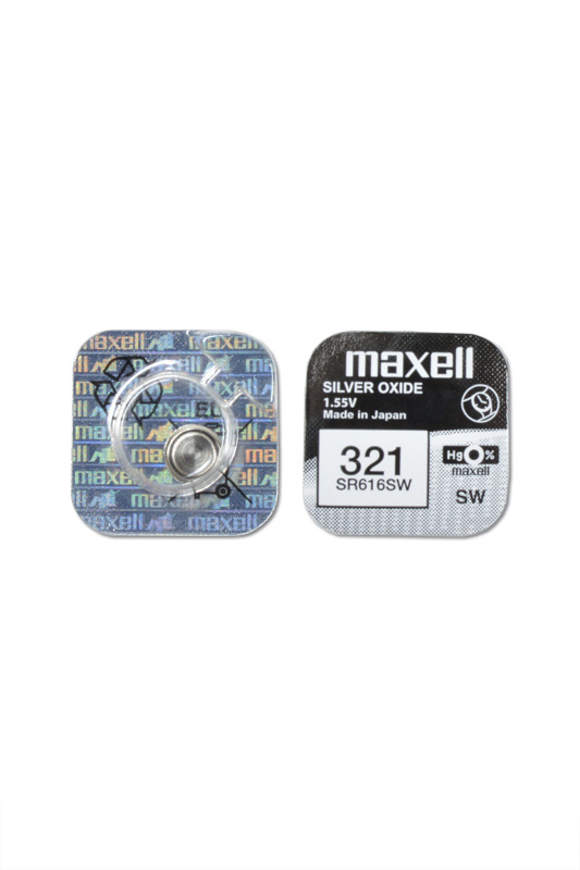   - SR616SW/321/SR65, MAXELL
