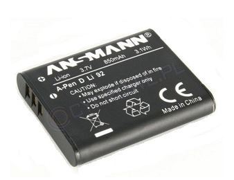 Аккумулятор PENTAX D-LI92 (Ansmann)
