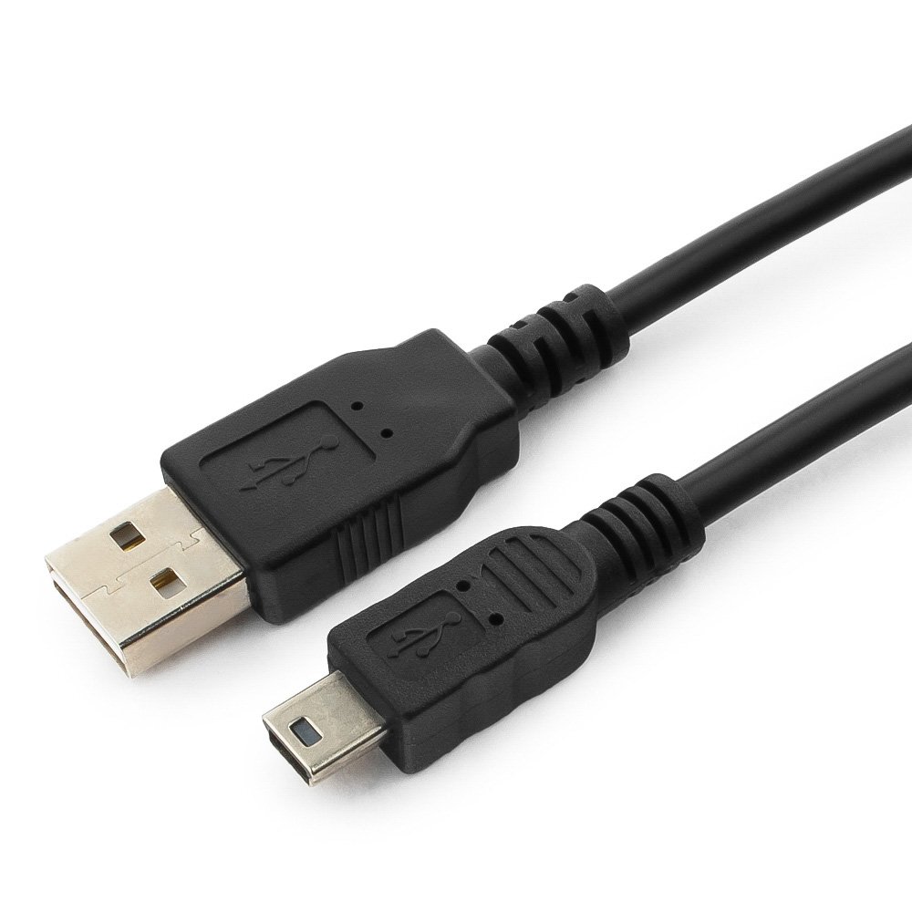 Кабель USB 2.0  A -> miniUSB, 1.0 метр