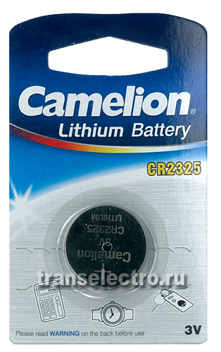 Батарейка литиевая CR2325, Camelion