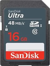Карта памяти SDHC / Secure Digital High Capacity 16 Гб Sandisk ULTRA Сlass 10  ''320x''