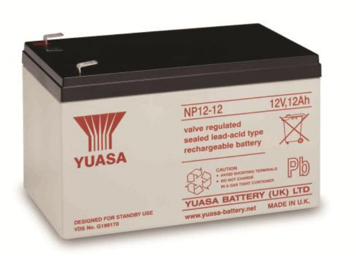 Аккумулятор свинцово-кислотный YUASA NP12-12, 12В 12.0 Aч