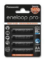Аккумулятор HR06 (АА) 2450 mAh PANASONIC ''Eneloop Pro'' Аккумулятор HR06 (АА) 2450 mAh PANASONIC ''Eneloop Pro''