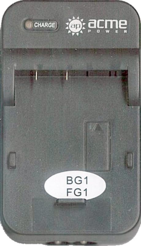 Зарядное устройство  AcmePower CH-P1640 (BG1) 220В / 12В для аккумулятора SONY NP-BG1 (NP-FG1)