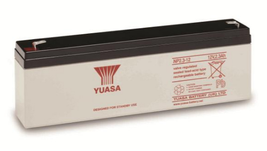 Аккумулятор свинцово-кислотный YUASA NP2.3-12, 12В 2.3 Aч