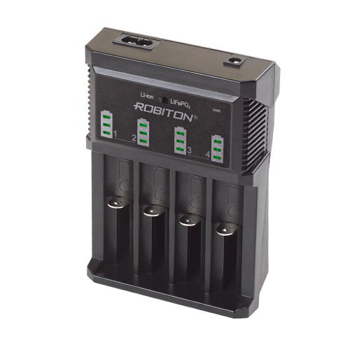 Зарядное уcтройство для Li- (литиевых) аккумуляторов ROBITON MasterCharger 850