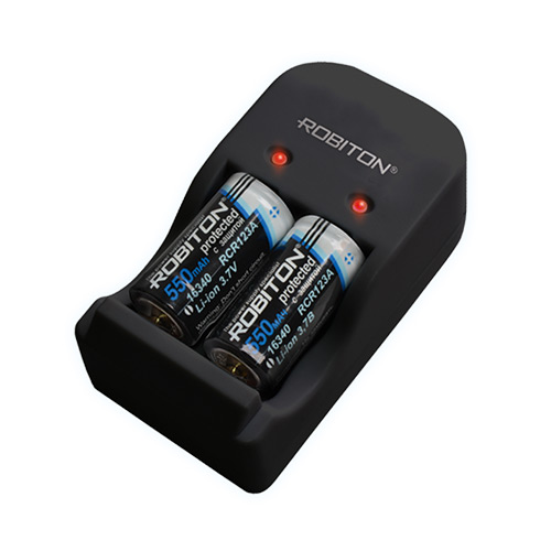 Зарядное уcтройство для Li- (литиевых) аккумуляторов ROBITON SmartRCR123