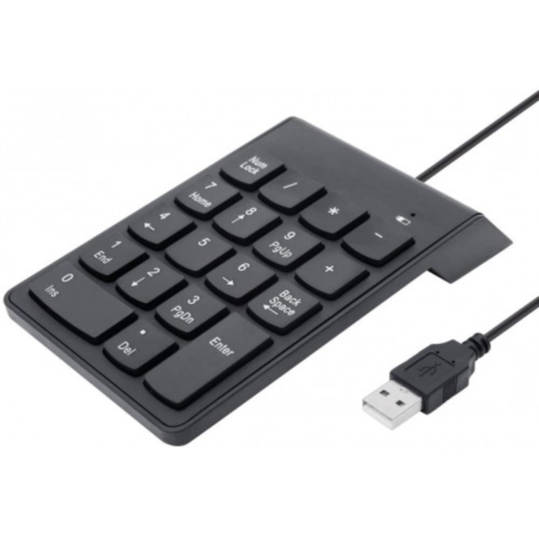 Клавиатура дополнительная цифровая  USB KS-IS KS-343