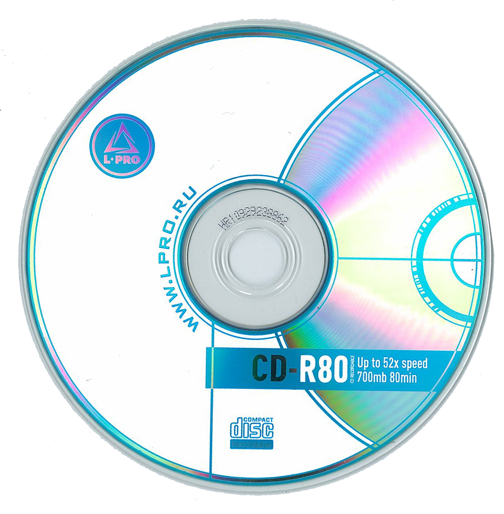 CD-R диск L-PRO 52x 700 Мб, SlimBox