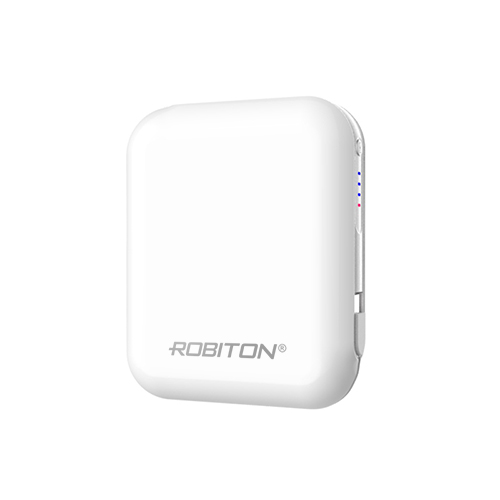 Внешний USB аккумулятор ROBITON Li10.4-W 10400 mAh для портативной техники, белый/серебристый Внешний USB аккумулятор ROBITON Li10.4-W 10400 mAh для портативной техники, белый/серебристый