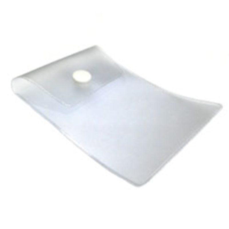 Конверт для флэш-дисков PVC пластиковый с кнопкой
