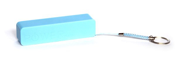 Внешний USB аккумулятор (Power Bank) - брелок KS-is KS-200 2200 мАh, голубой Внешний USB аккумулятор (Power Bank) - брелок KS-is KS-200 2200 мАh, голубой