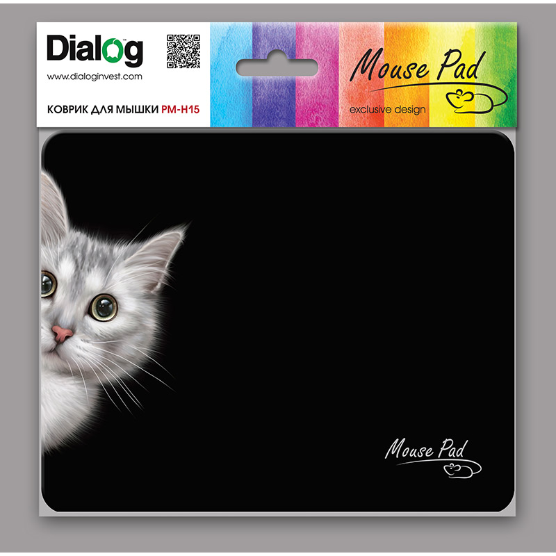 Коврик для мыши Dialog PM-H15 Cat (Кошка)
