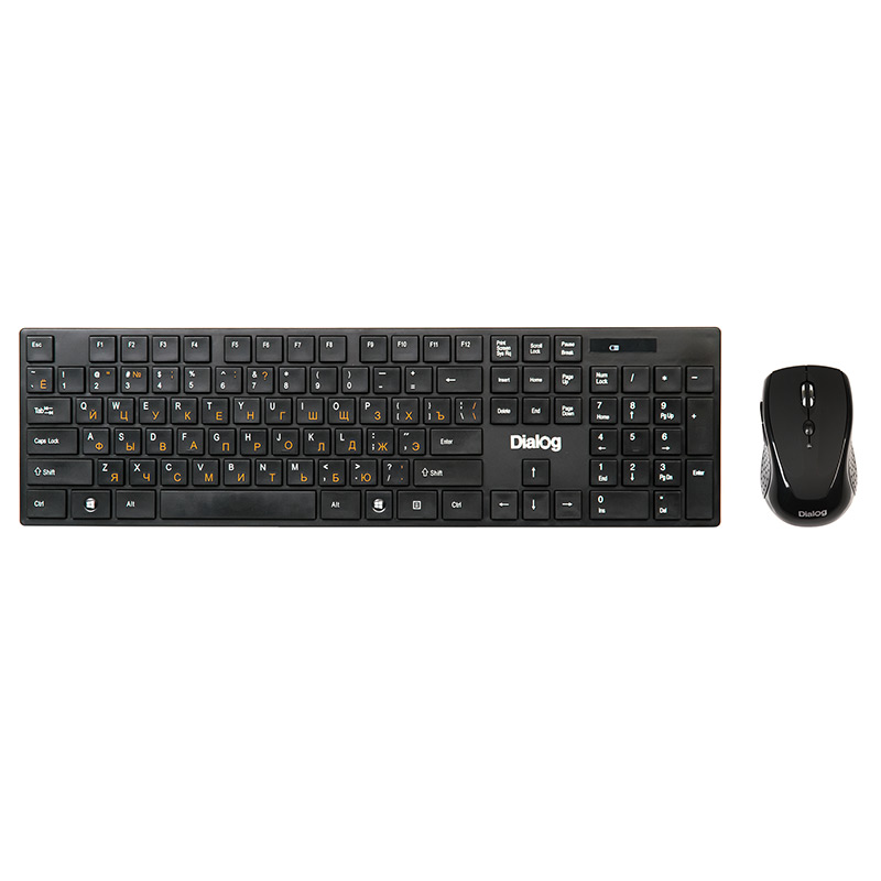 Комплект клавиатура+мышь Dialog KMROP-4030U черный