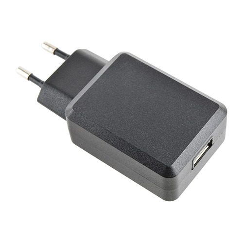 Зарядное уcтройство сетевое(220В) для USB, 1 порт, 3000 mA черный корпус
