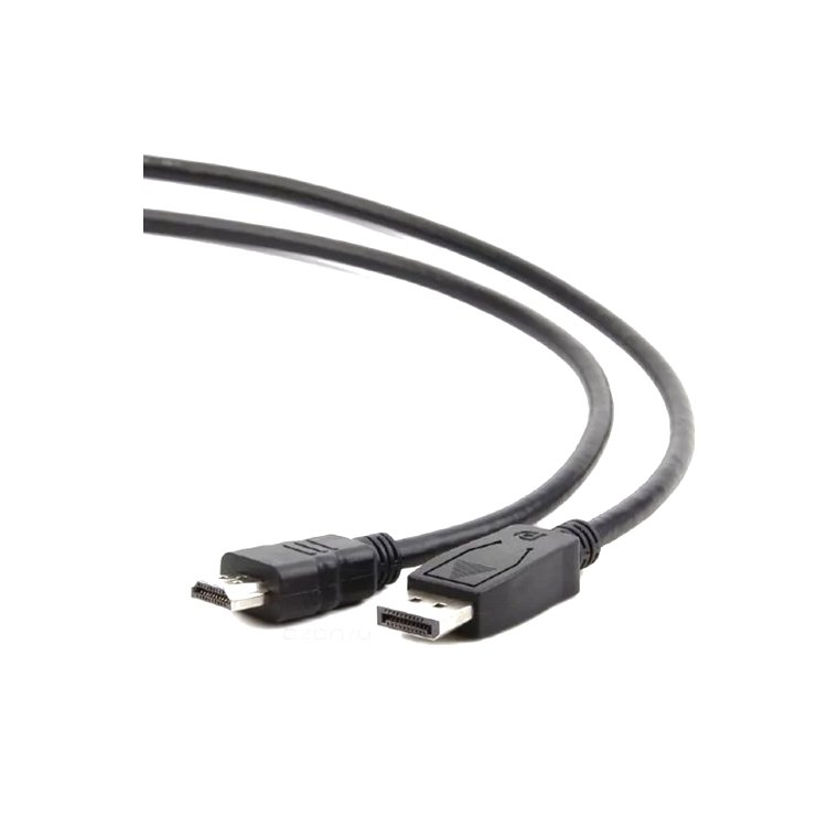 Кабель - адаптер, DisplayPort -> HDMI 20M-19M - 3.0 метра, чёрный