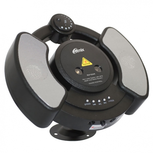 Стробоскоп лазерный Ritmix RLP-1044 встроеный MP3 плеер, встроеный микрофон, для домашних вечеринок