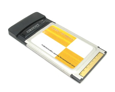PCMCIA/CardBus адаптер WiFi  802.11b/g для ноутбука ORIENT SP-1000WN