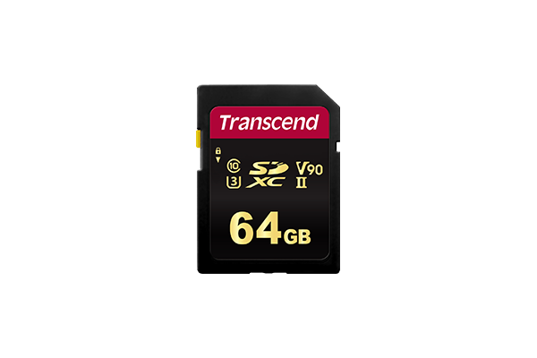 Карта памяти SDXC / Secure Digital eXtended Capacity 64 Гб Transcend U3 чтние 285 Мбайт/сек, запись 180 Мбайт/сек