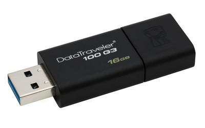 Флэш-диск 16 Гб Kingston ''DataTraveler 100 G3'', USB 3.0