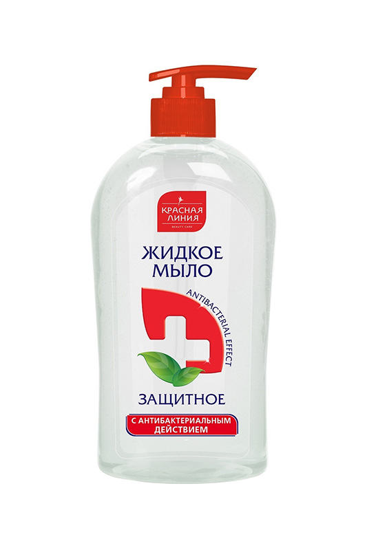 Мыло жидкое антибактериальное ''Красная Линия'', 520 гр.