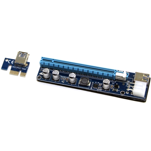 Переходник-удлинитель PCI-E 1x в 16x через USB 3.0 комплект Gembird RC-PCIEX-01