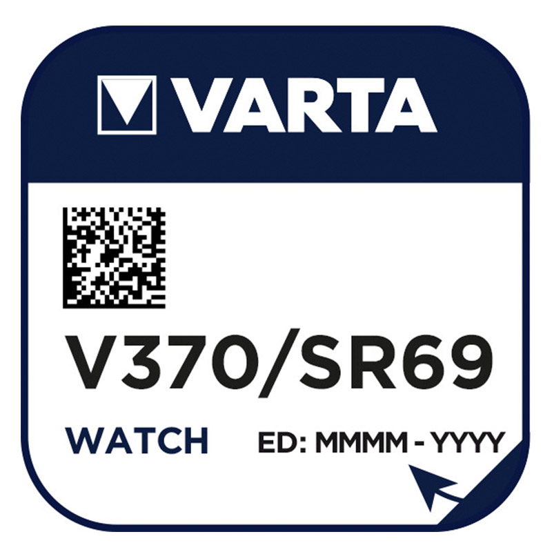   - SR920W/370/SR69, VARTA