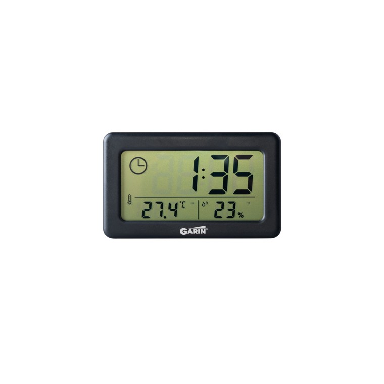 Термометр-гигрометр-часы для помещений GARIN THС-1