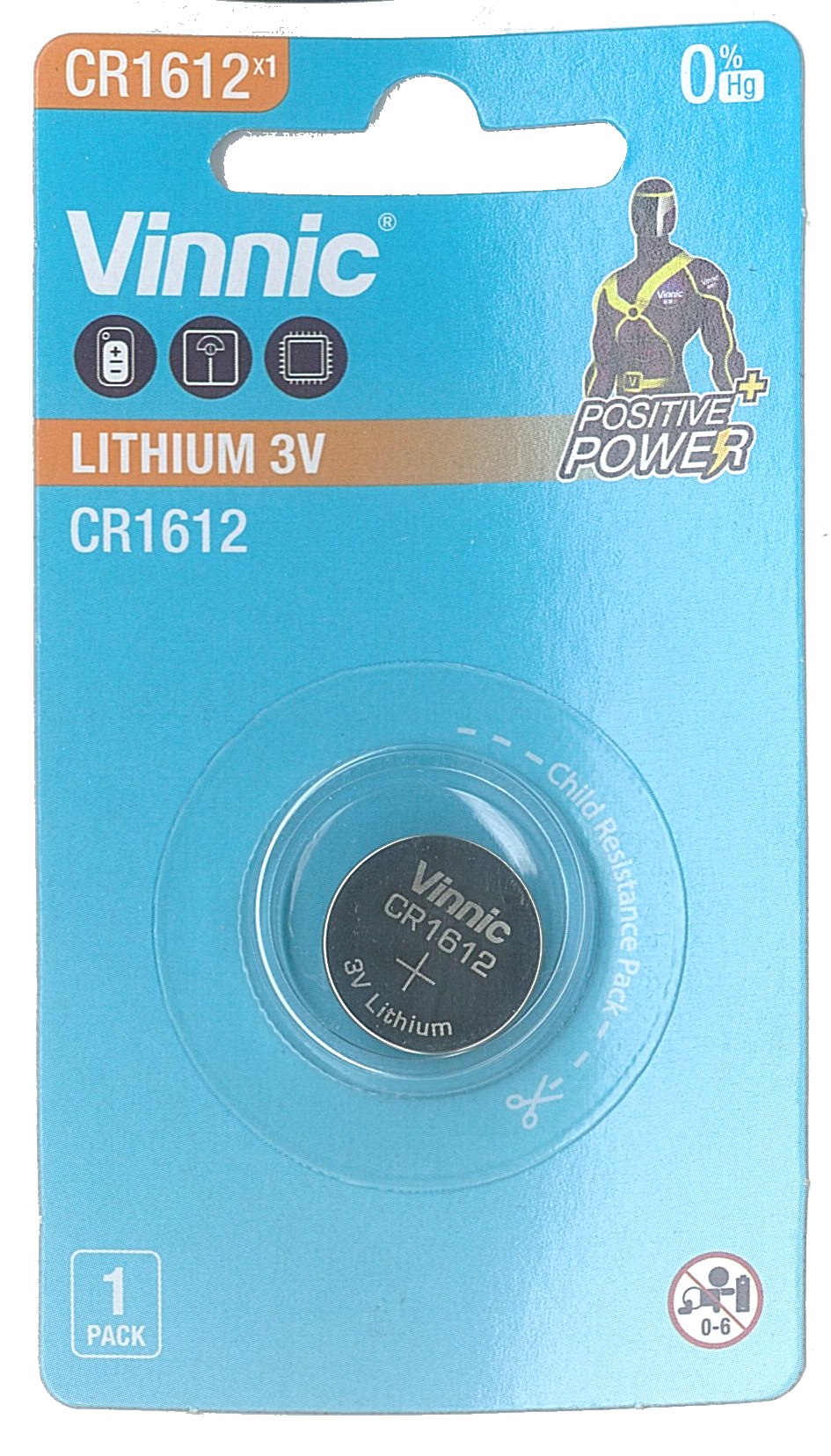 ��������� �������� CR1612, VINNIC