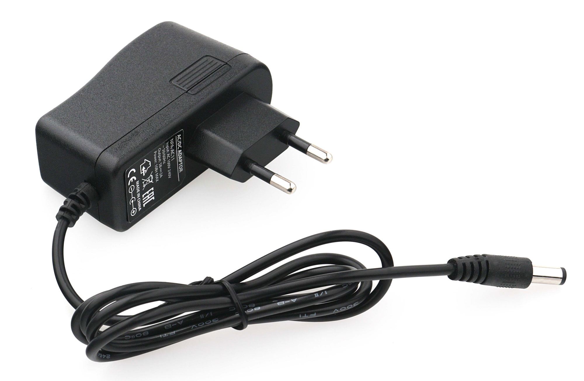 ���� ������� 5� 2.0� �����������������, ���������� GEMBIRD NPA-AC11, ������ 5,5�2,5��, ������