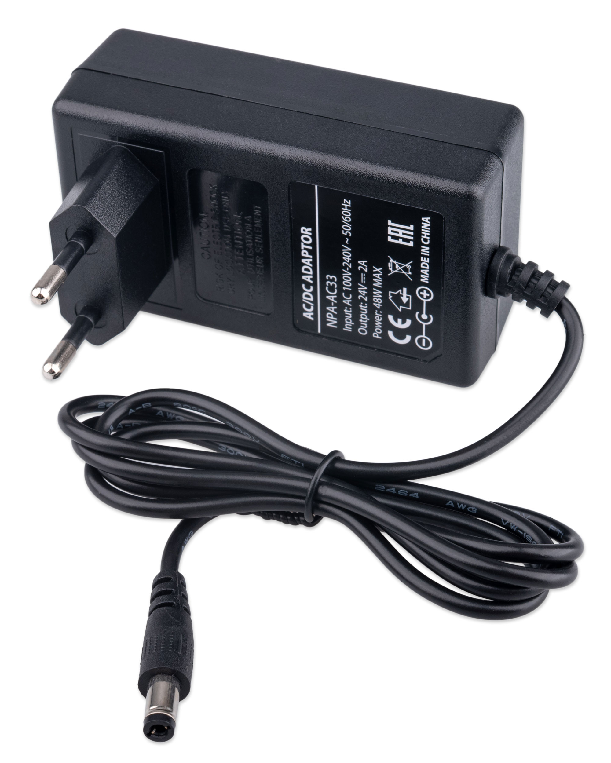 ���� ������� 24� 2.0� �����������������, ���������� GEMBIRD NPA-AC33, ������ 5,5�2,5��, ������