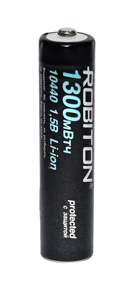 ����������� (AAA) 736 mAh (1300 mWh), 1.5� LiOn  ROBITON
