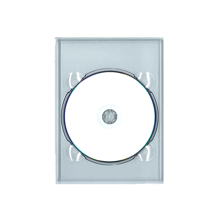 Дигитрей для DVD-диска, прозрачный