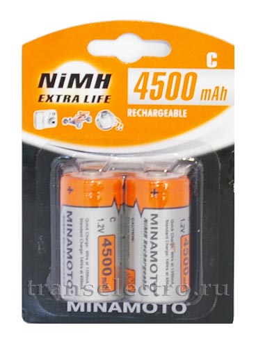 Аккумулятор C 4500 mAh MINAMOTO Аккумулятор C 4500 mAh MINAMOTO