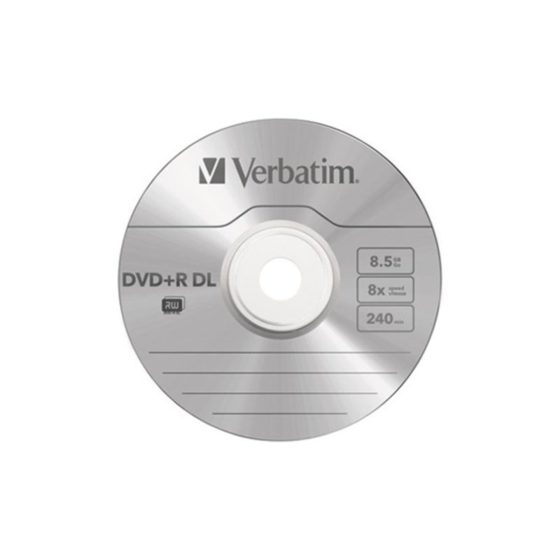 DVD+R диск двухслойный (DoubleLayer /DL) 8х Verbatim 8.5 Гб CakeBox