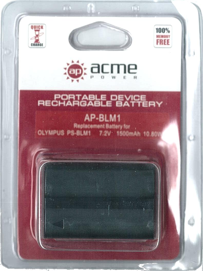 Аккумулятор OLYMPUS BLM1 (AcmePower)