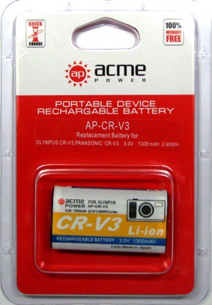 Аккумулятор OLYMPUS CR-V3 (AcmePower)
