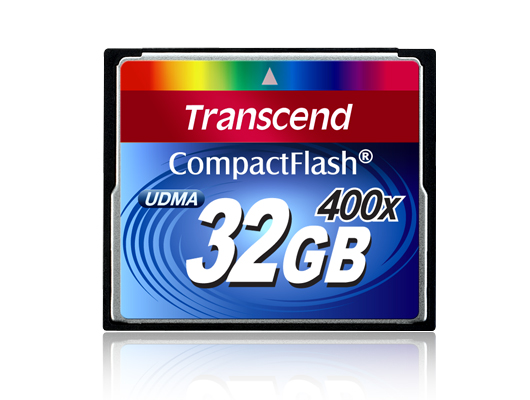 Карта памяти CompactFlash 32.0 Гб, TRANSCEND 400x