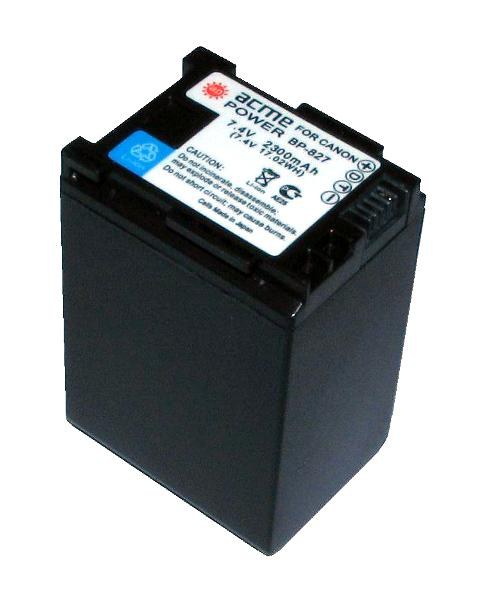 Аккумулятор CANON BP-827 (AcmePower)