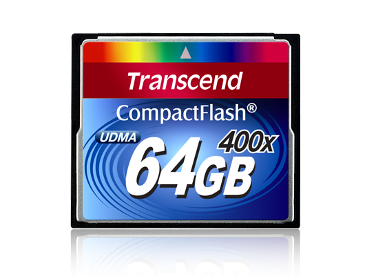 Карта памяти CompactFlash 64.0 Гб, TRANSCEND 400x