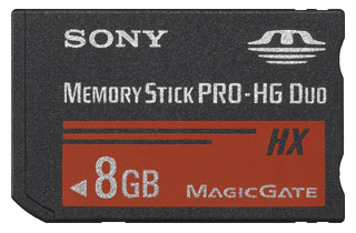Карта памяти Memory Stick PRO-HG Duo   8 Гб Sony