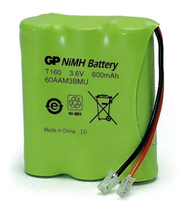 Аккумулятор для радиотелефона T160, 600 mAh, 3.6В GP Аккумулятор для радиотелефона T160, 600 mAh, 3.6В GP