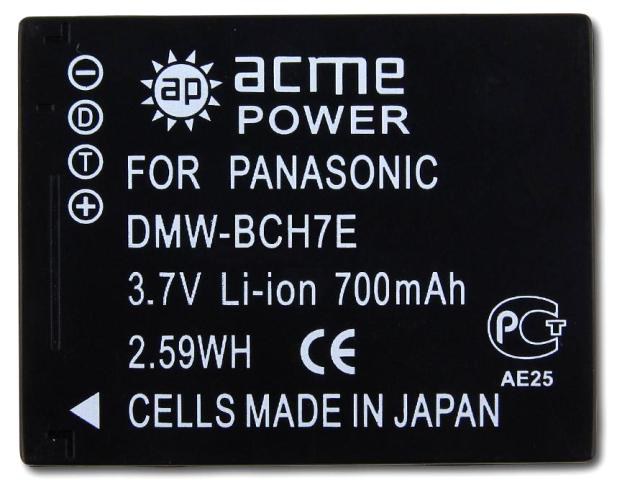Аккумулятор PANASONIC DMW BCH7 (AcmePower)