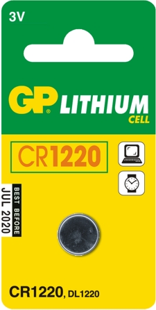   CR1220, GP