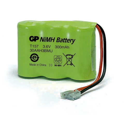 Аккумулятор для радиотелефона T157, 300 mAh, 3.6В GP Аккумулятор для радиотелефона T157, 300 mAh, 3.6В GP