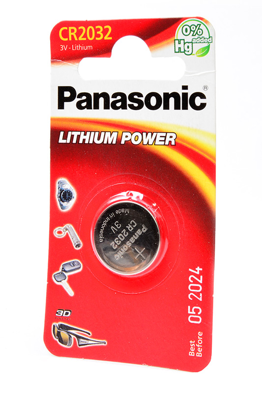   CR2032EL, Panasonic ''Lithium Power''