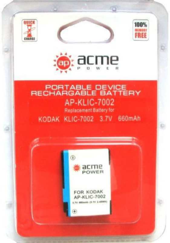 Аккумулятор для KODAK KLIC-7002 (AcmePower)